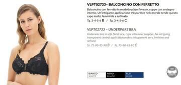 LEPELOVELY B- lovely reggiseno balconcino coppa c - Fratelli Parenti